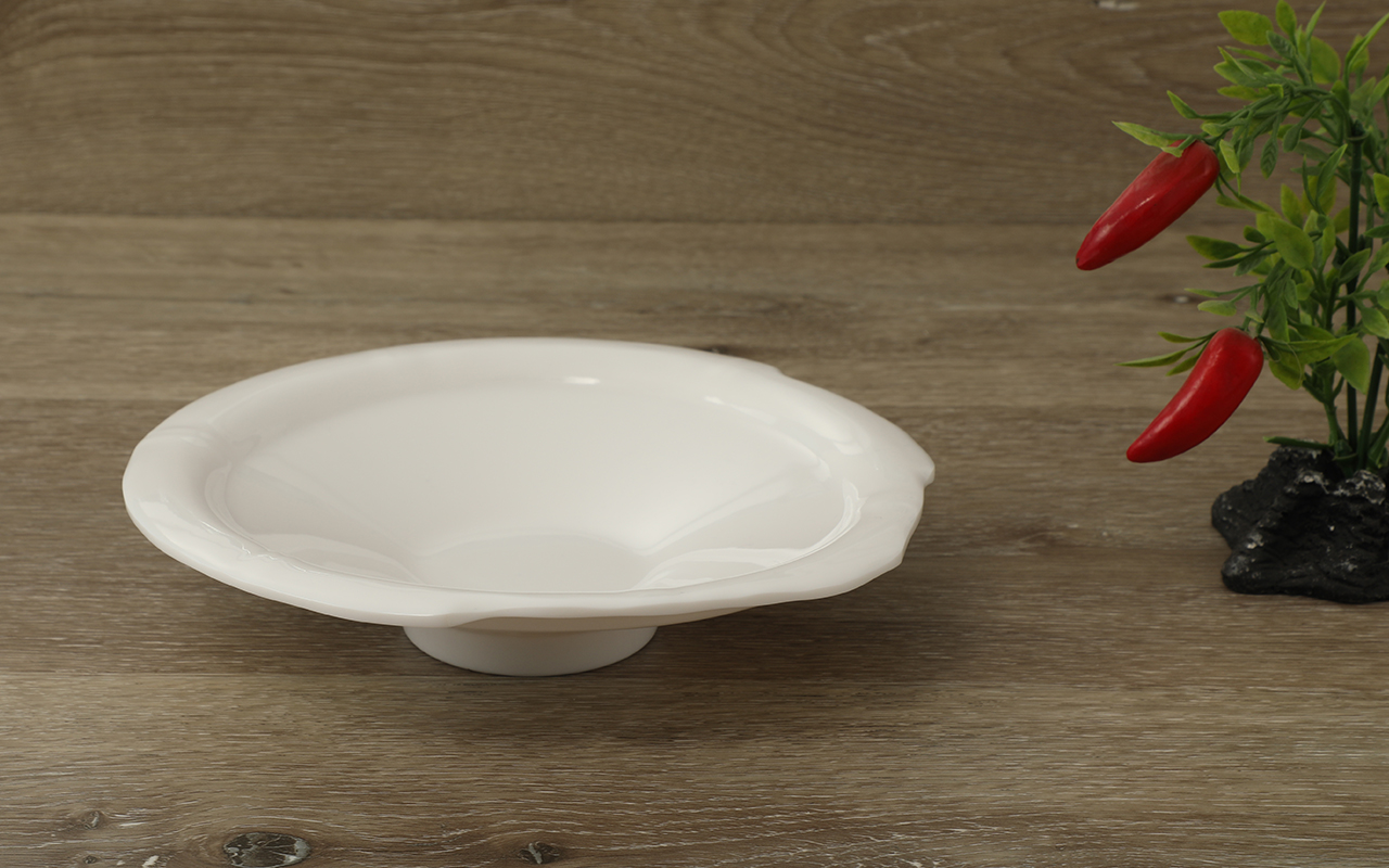 創(chuàng)意密胺白色盤(pán)子
